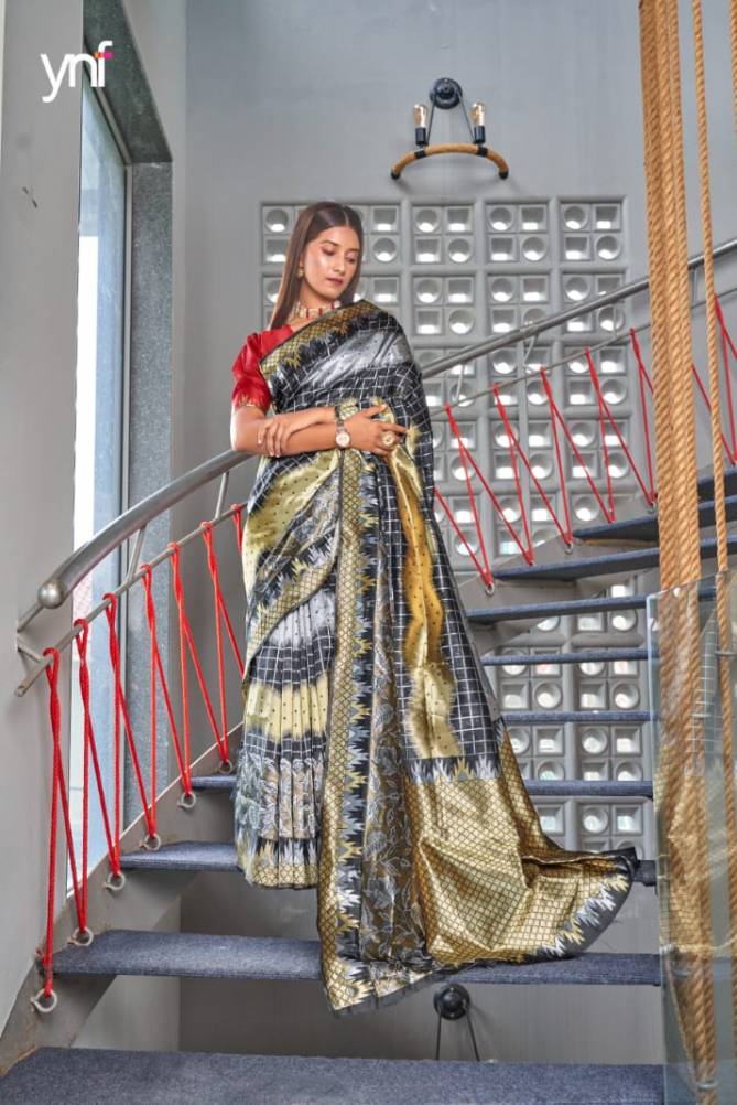 Ynf Celeb Latest Party Wear Art Silk Designer Fancy Saree Collection